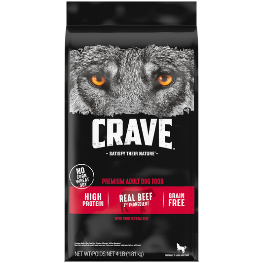 CRAVE™ Grain Free Adult Dry Dog Food with Protein from Beef 2